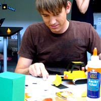 Building GOOD 100 Paper Models