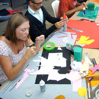 Building GOOD 100 Paper Models